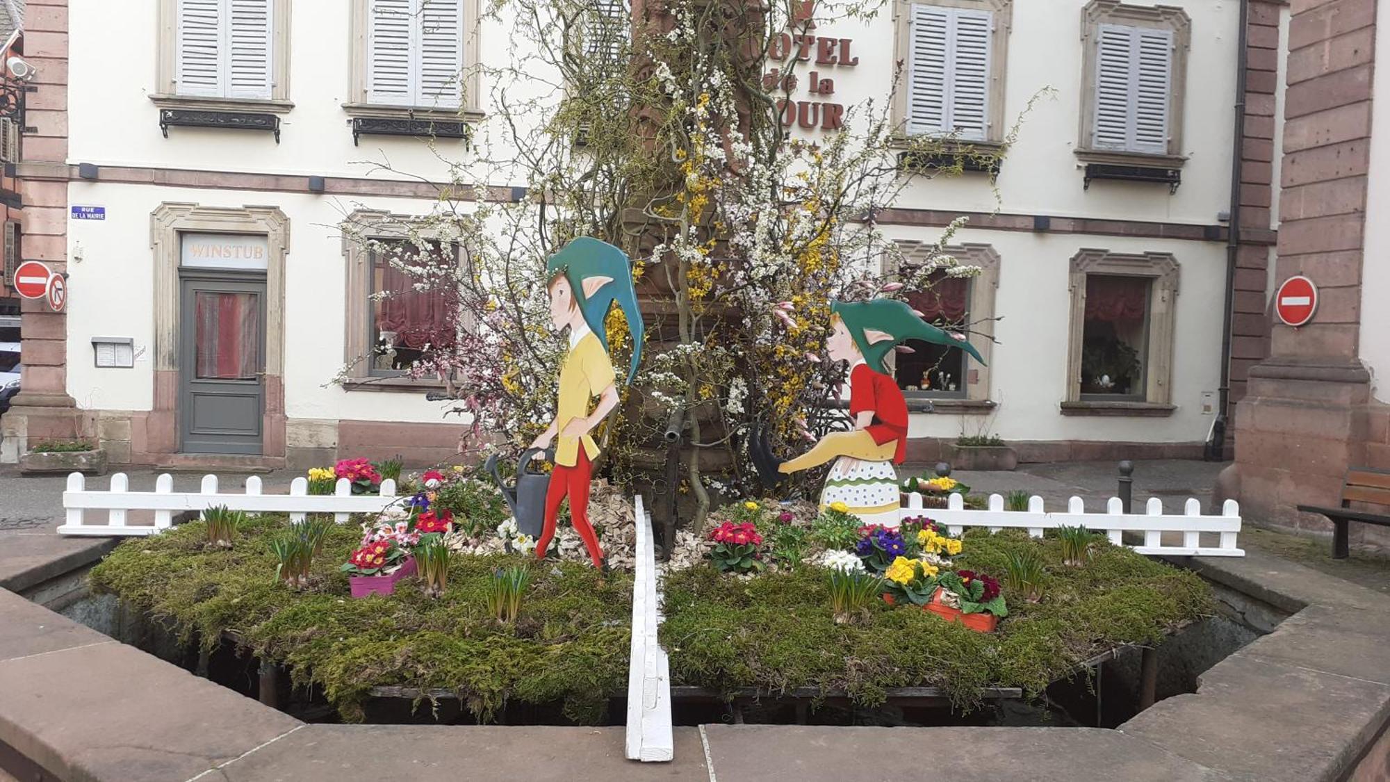 Aux Pieds Des Vignes Panzió Ingersheim Kültér fotó